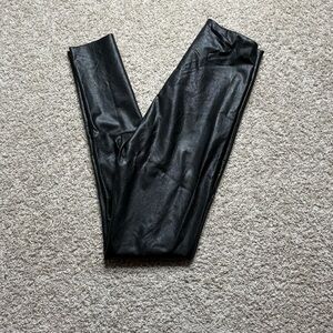 Commando Black Leatherette Leggings